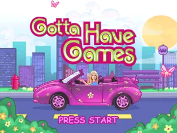 Barbie - Gotta Have Games (US) screen shot title